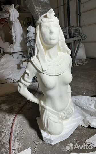 Скульптура из пенопласта, изготовление скульптур