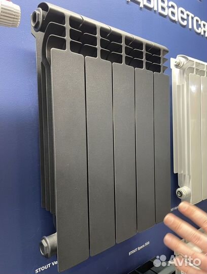 Радиатор биметалический новый