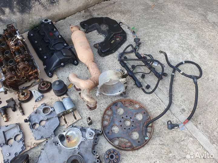 Двигатель N62 4.5L по запчастям для BMW E53 E65