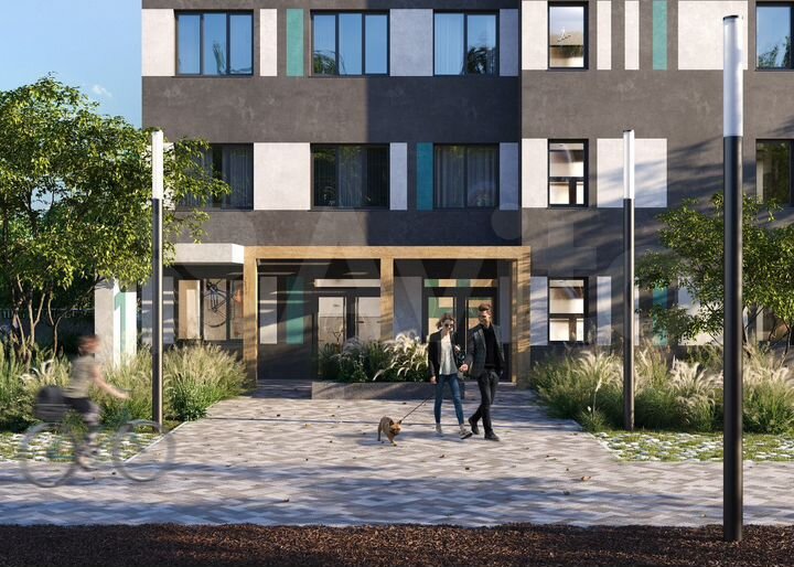 2-к. квартира, 51,4 м², 3/22 эт.