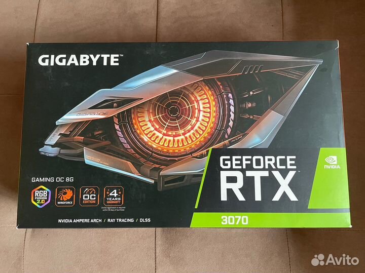 Видеокарта rtx 3070