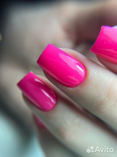 Маникюр с покрытием гель лак