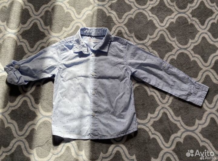 Рубашка футболка бадлон для мальчика 98-104