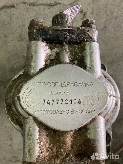 Нш 50С-З (насос шестерный) правый Маз 5516