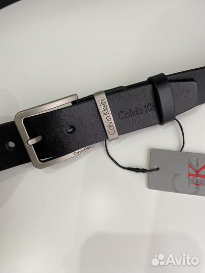 Ремень из натуральной кожи новый CK