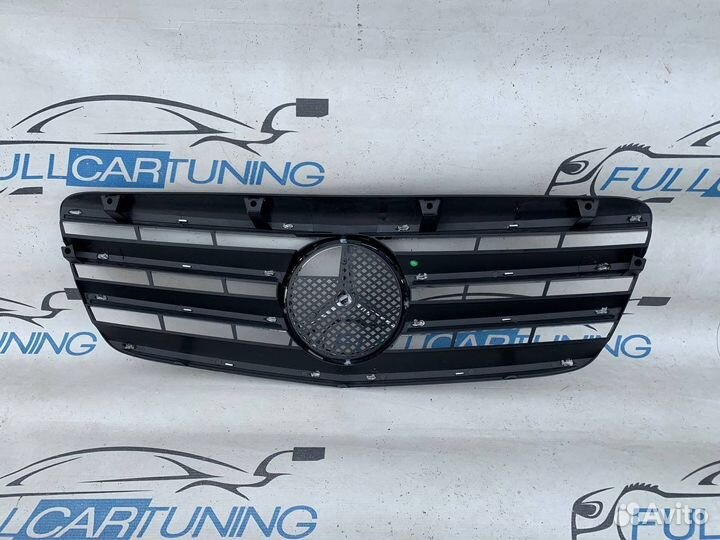 Решетка радиатора Mercedes w211 e211 AMG рестайл