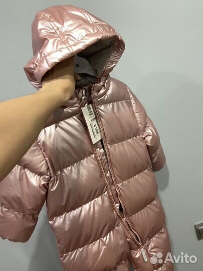 Новый зимний комбинезон для девочки 86