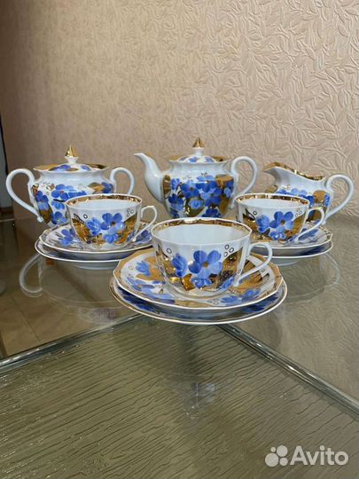 Чайный сервиз вербилки СССР