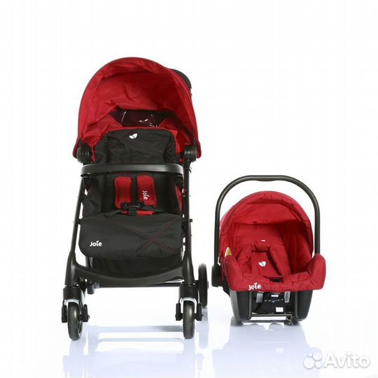 Коляска Joie Muze LX Cherry от 0 до 4 лет прогулоч
