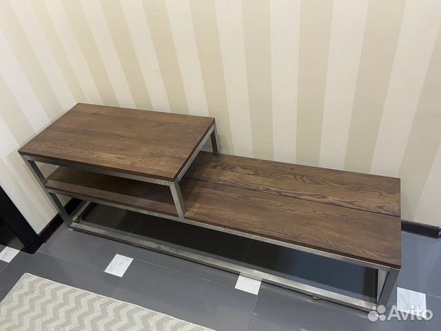 Тумба в прихожую лофт ручная работа