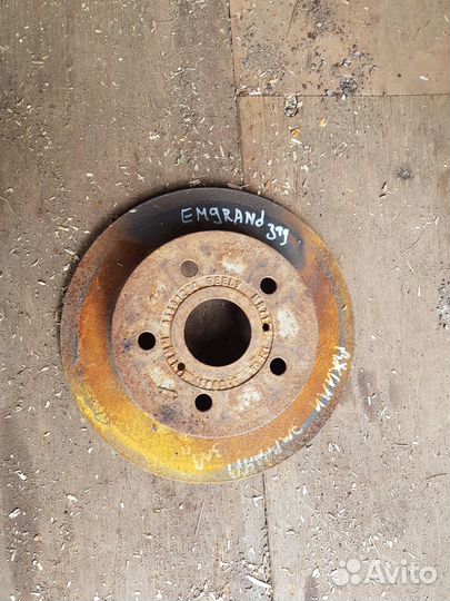 Диск тормозной задний Geely emgrand