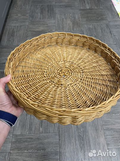 Поднос из бумажной лозы, 38 см