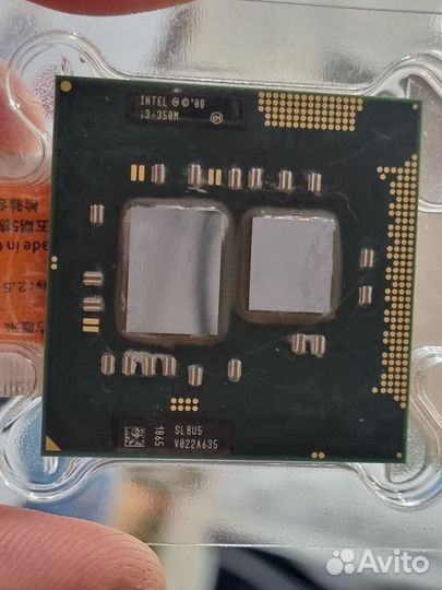 Процессор i3 350m
