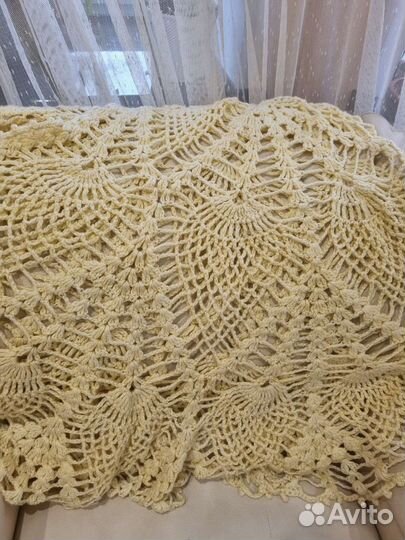 Шаль полушерсть