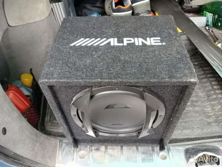 Сабвуфер Alpine swe 1044br