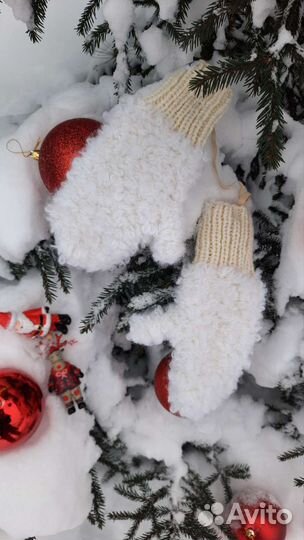 Варежки барашки