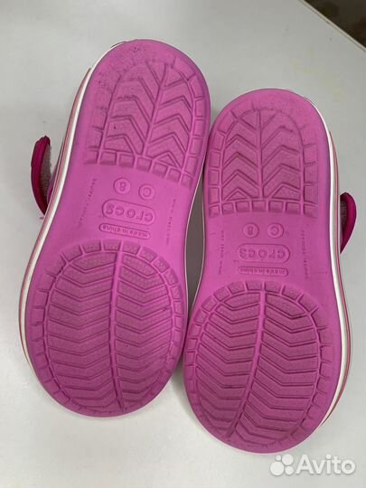 Босоножки crocs c8 для девочки