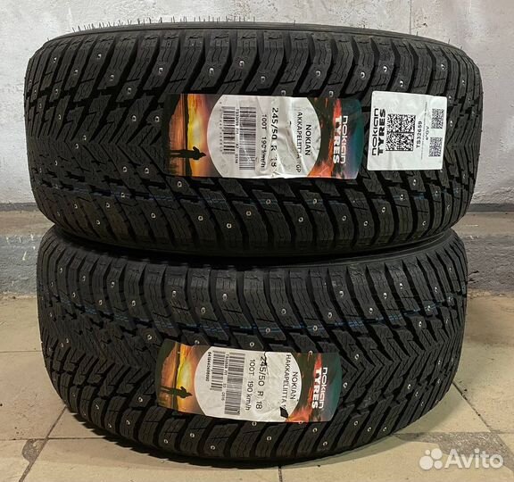 Nokian Tyres Hakkapeliitta 10p 245/50 R18 104T
