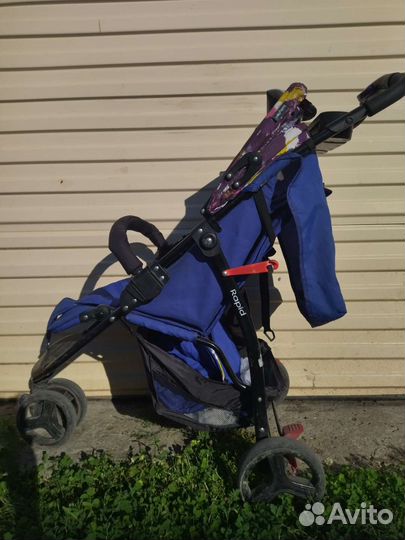 Трёхколёсная коляска прогулочная