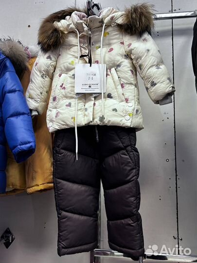 Зимний костюм для девочки