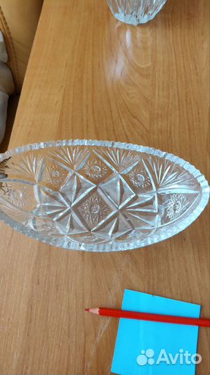 Вазы хрустальные СССР, салатники, набор