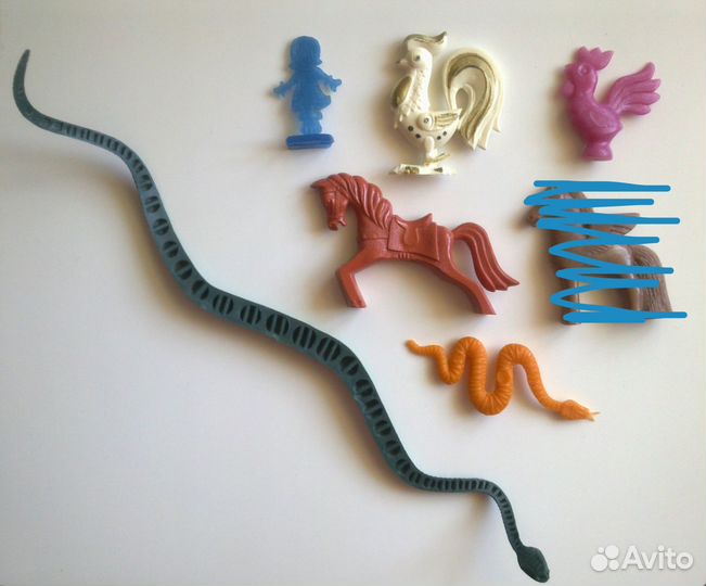 Фигурки, животные, сказки, динозавры, игрушки СССР