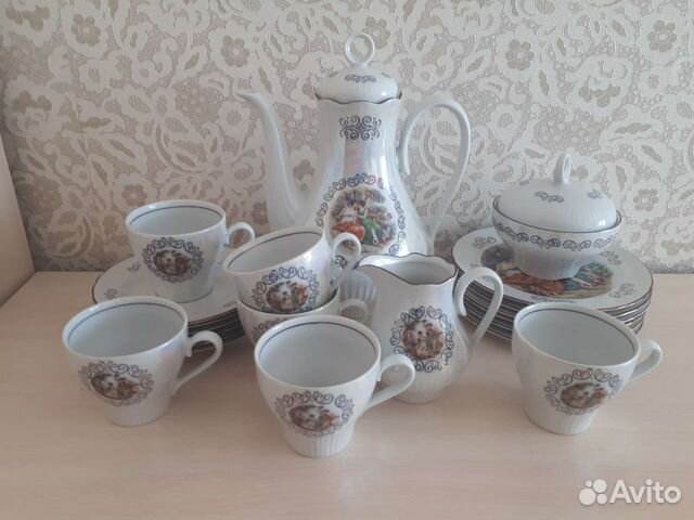 Сервиз мадонна гдр 21 предмет