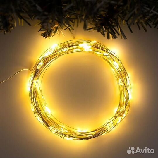 Гирлянда Роса от сети 220V