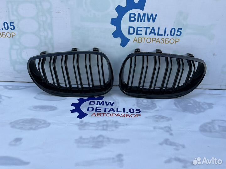 Решётки капота (ноздри) bmw 5 e60