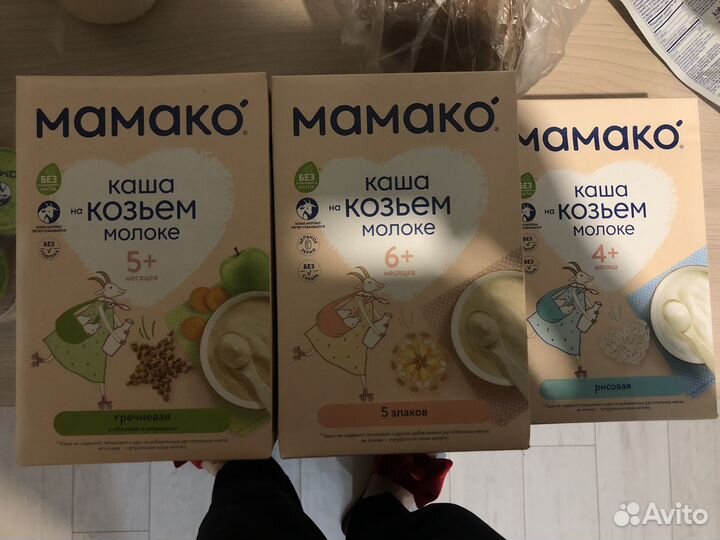 Каши Мамако и крем суп в ассортименте