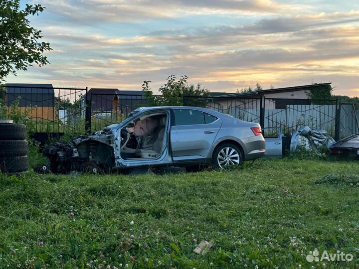 Разбор skoda superb 3