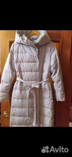 Пуховик длинный новый 48