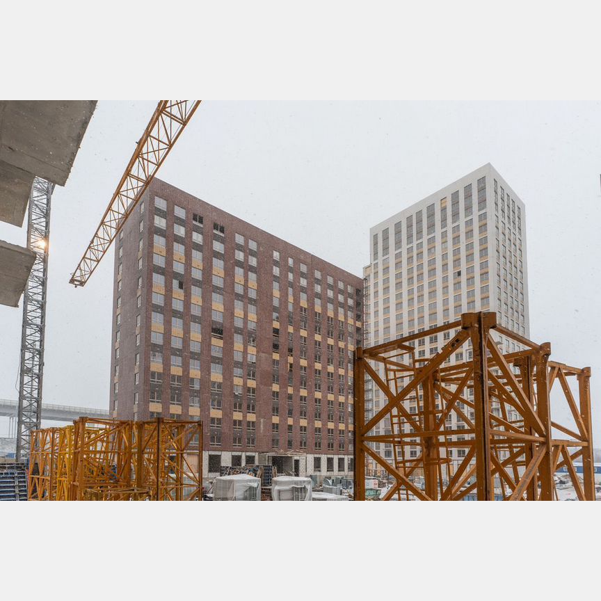 3-к. апартаменты, 55,4 м², 1/14 эт.