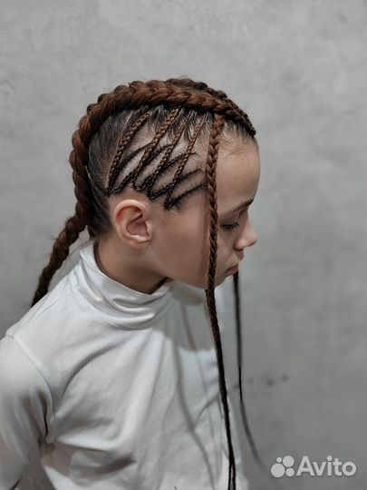 Брейды афрокосы боксёрские косы