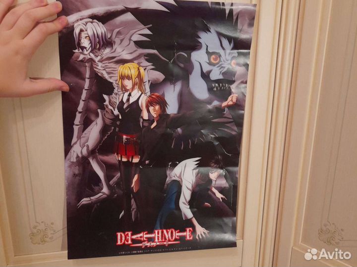 Плакат по аниме Тетрадь смерти