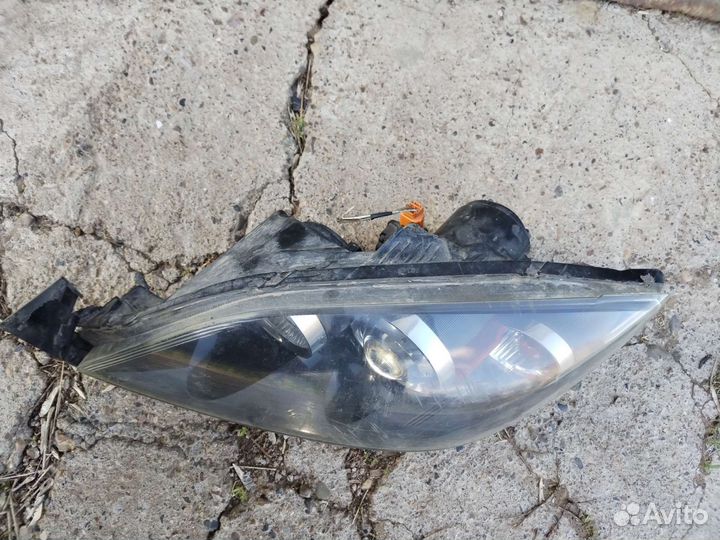 Фара mazda 3 bk ксенон хетчбек левая