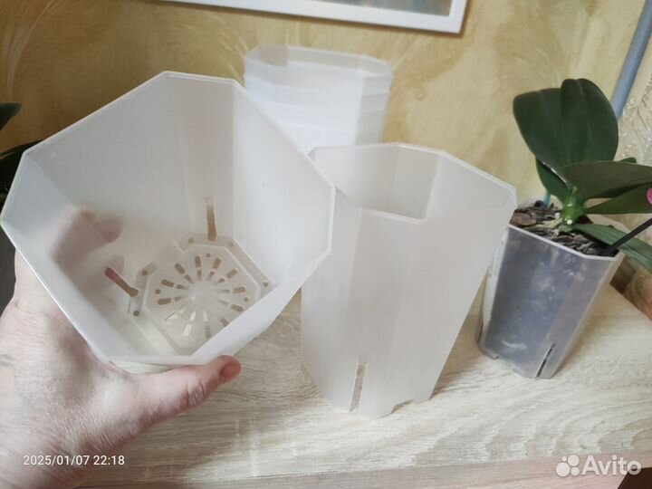 Горшки для декорирования V1,5 л, D12, H16,5