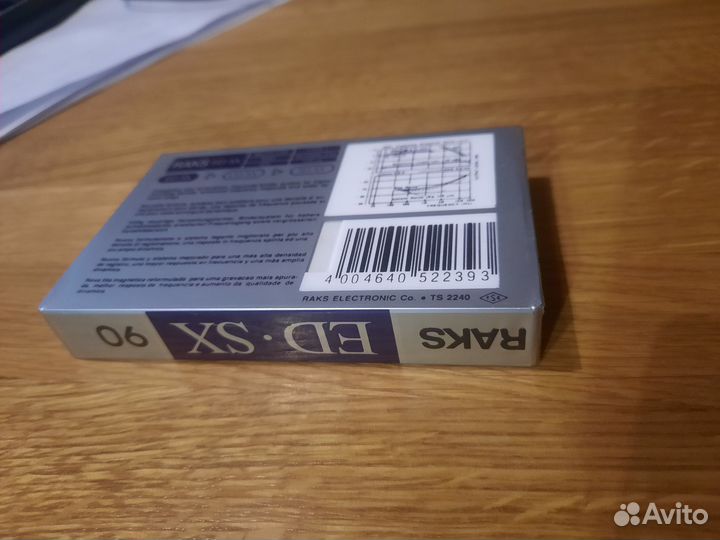 Аудиокассеты новые запечатанные