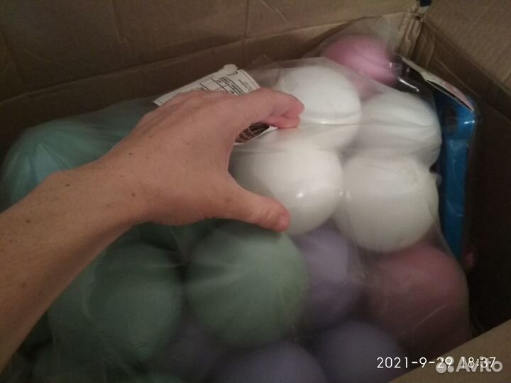 Шары пластиковые