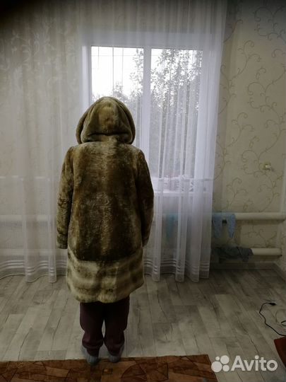 Шуба мутоновая 54 размер