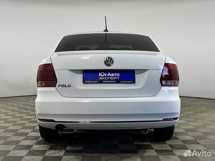 Volkswagen Polo 1.6 AT, 2019, 77 509 км