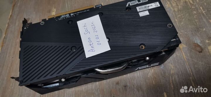 Видеокарта asus radeon RX 5500 XT 8гб