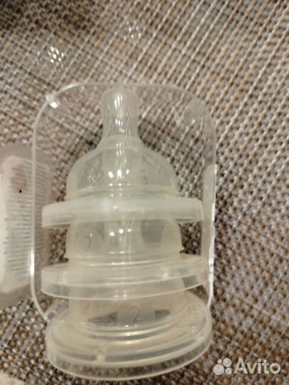 Бутылочки Avent + соски