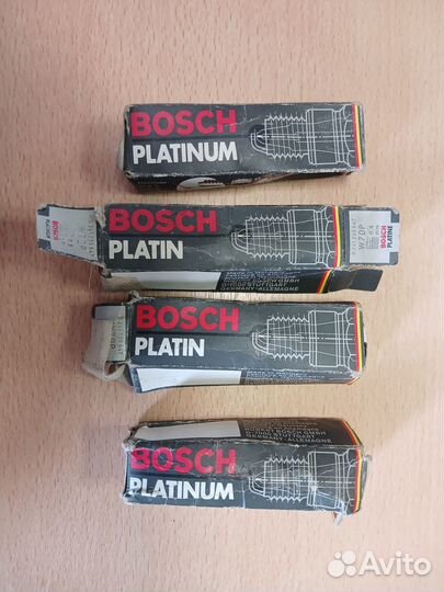 Свечи зажигания Bosch platine W7DP (комплект)