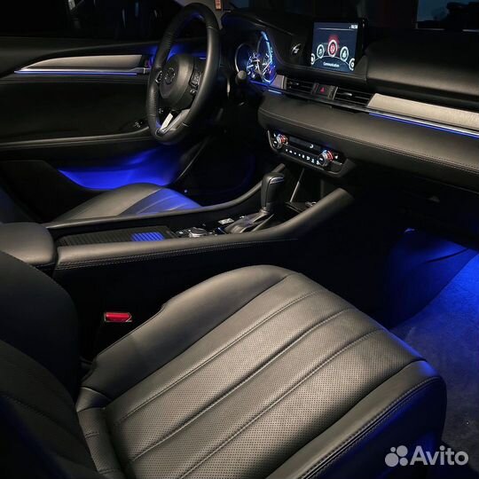 Подсветка салона Mazda 6