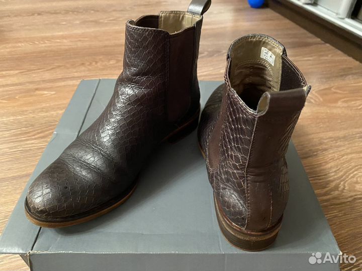 Ботинки челси ecco