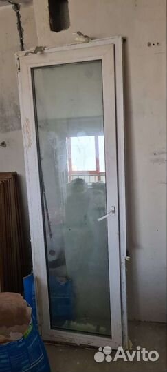 Окно пластиковое + дверь
