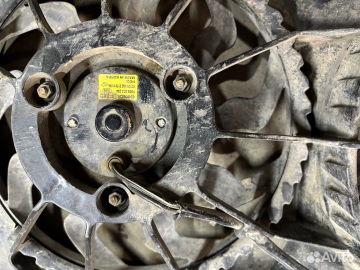 Вентилятор охлаждения priora