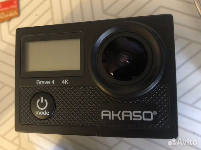 Экшн камера 4k Akaso brave 4 купить в Москве | Электроника | Авито