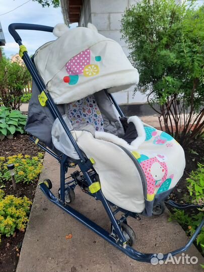 Санки-коляска Ника 7